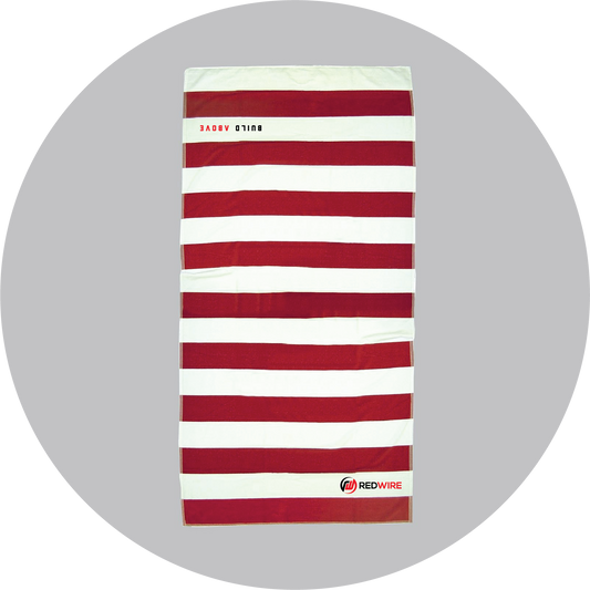 Redwire Prize Party Cabana Stripe Beach Towel